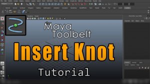 Autodesk Maya - Insert Knot