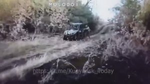 💥🏴Уничтожение техники противника на купянском направлении.