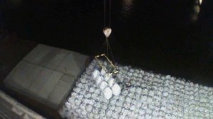 Работа на портальном кране 9 (мешки)