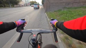 Осенью еду работать на шоссейном велосипеде