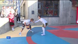 Баскетбольный клуб "Динамо" провел в Уфе фестиваль уличного спорта "Uram-bairam"