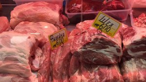 Крым - цены на овощи, фрукты и мясо в Джанкое. Ставьте на паузу и смотрите.