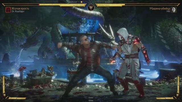 Играем за Терминатора часть 2, в конце за скорпа, Mortal Kombat 11!! смотреть онлайн