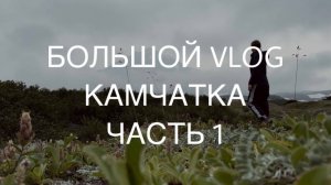 БОЛЬШОЙ VLOG // КАМЧАТКА // ЧАСТЬ 1