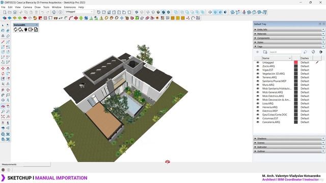4.16 -Импорт SketchUp l вручную смотреть онлайн