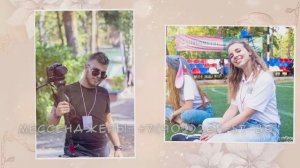 Шикарное видео молодожёнам в день свадьбы из фото, lovestory