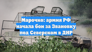 Марочко: армия РФ начала бои за Звановку под Северском в ДНР