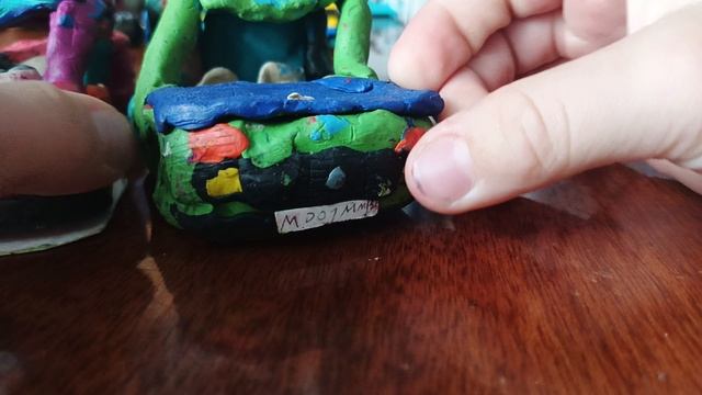 обзор на мои машины из пластилина. смотреть онлайн