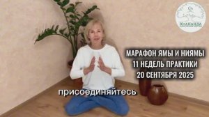 ОНЛАЙН-МАРАФОН ПО ЯМАМ И НИЯМАМ | СТАРТ 20 СЕНТЯБРЯ 2025