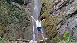 Водопад Хрустальный, Сочи. 09.09.2020