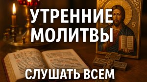 УТРЕННИЕ МОЛИТВЫ, ПРАВОСЛАВНАЯ ЧАСОВНЯ!