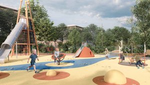 Благоустройство аллеи ветеранов в микр-н им. Шитикова поменяет городской ландшафт