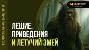 Кто такие лешие, приведения и летучий змей в Писании? | "Библия говорит"Алексей Коломийцев