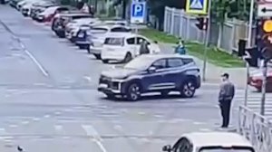 В Архангельске автоледи устроила ДТП с мотоциклистом