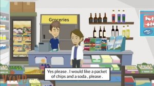 Conversation at the grocery store