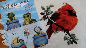 Вышить все 2025: неделя 35 - Денежная змея (Жар-птица, Р-1142)