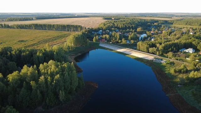 Озеро Тимошкино с дрона