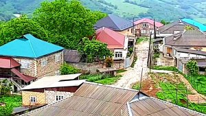 Оазис и село.