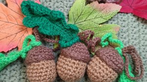 Дубовый лист крючком 🧶