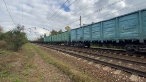 Электровоз ВЛ10у-1005 «Грузовой на ст.Голицыно» ст.Голицыно отправился на ст.Кубинка-1. 12.09.2025.