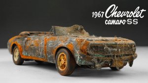 1967 Chevrolet Camaro SS РЕСТАВРАЦИЯ МОДЕЛЬКИ АВТО