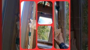 1000034484.mp4 (Собака наблюдает за устройством откосов у оконных проёмов в б/комнате дома А-фрейм)