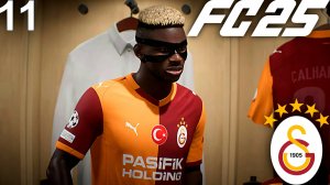FC 25 КАРЬЕРА ЗА ГАЛАТАСАРАЙ #11 - ОСИМХЕН ИДЁТ ЗА ЗОЛОТОЙ БУТСОЙ СУПЕРЛИГИ И ЛЧ!!!