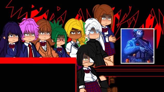Komi-San react to tadano as Ghost