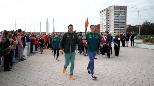 Эстафета «Огонь жизни» в Череповце