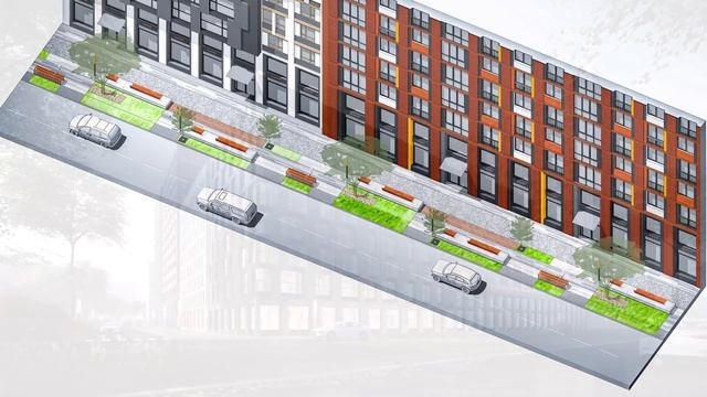 Nagatino, Project «Line» For The Competition «The Image Of Renovation»