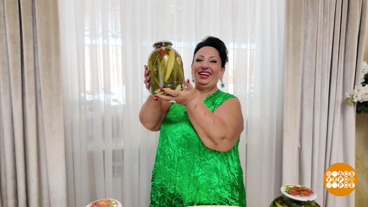 Огурцы и огурчики. Солим! Хрустим! Постим! Лайкаем! Доброе утро. Суббота. Фрагмент выпуска от 13....