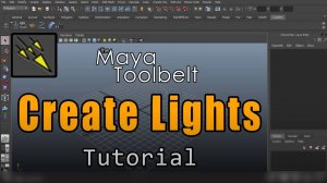 Autodesk Maya - Create Lights