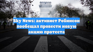 Sky News: активист Робинсон пообещал провести новую акцию протеста