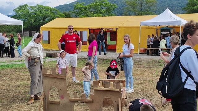На Стеклянухинском городище прошли увлекательные мероприятия