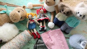 Готовые работы / новые игрушки / митенки / покупки.