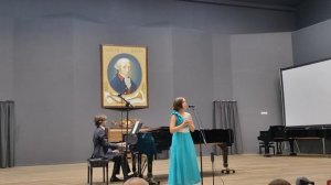 Мотылёк Шуман исполняет Екатерина Рощина 10 лет