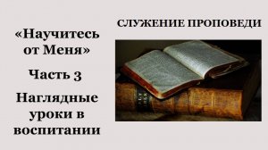Научитесь от Меня || Часть 3 || Наглядные уроки в воспитании ||