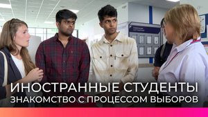 Молодых людей из Индии обучают особенностям голосования в Новгородской области
