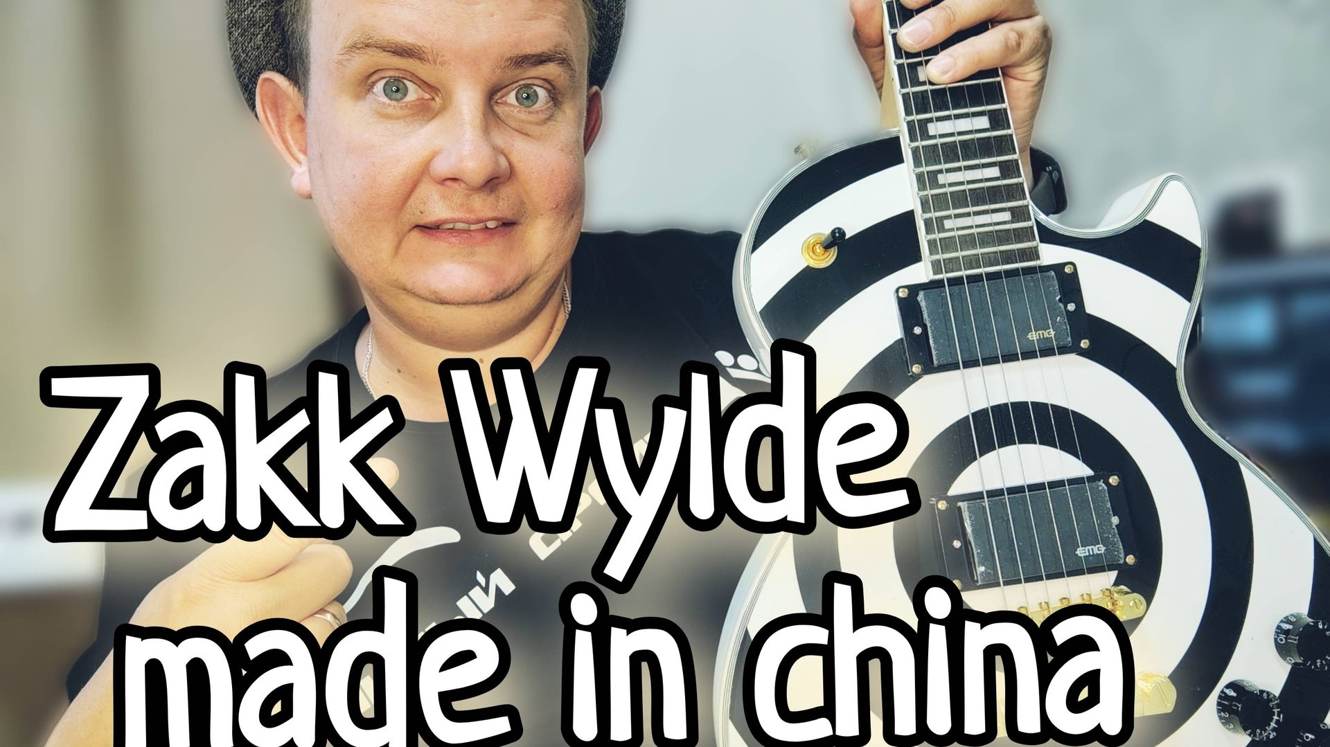 Gibson LES PAUL CUSTOM ZAKK WYLDE / MADE IN CHINA смотреть онлайн