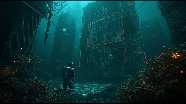Server-Tower’ Digital Ghosts 🌊🤖 2-Hour Post-Human Ambience ｜ Underwater AI Soundscape ｜ Eerie