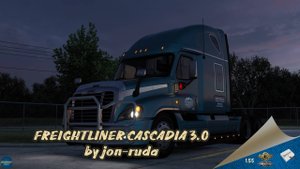 FREIGHTLINER CASCADIA 3.0 by jon-ruda | ETS 2 1.55.1.5s | ATS 1.55.2.2s