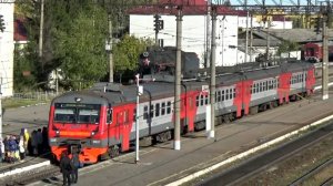 Пригородный ЭД9Э-0037 "Арзамас-Муром". Прибытие на станцию Муром