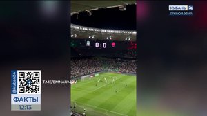 ФК «Краснодар» в домашнем матче обыграл «Акрон» со счетом 2:1