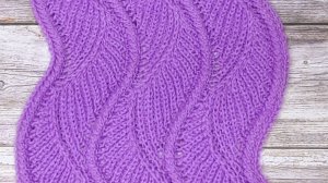 патентный узор спицами #25#