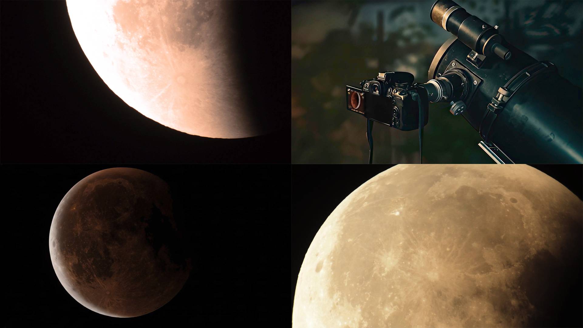 Лунное затмение 7.09.2025: магия кровавой Луны через телескоп Levenhuk Skyline PRO 2000 EQ смотреть онлайн