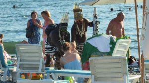 Лазаревское Сочи ОГОНЬ🔥 Пляж прямо сейчас🍓