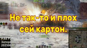 Не так-то и плох сей картон. P.44 Pantera. Затерянный город. 20250627 2029.