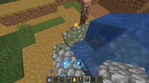 Я сделал ремонт в колодце в майнкрафте.