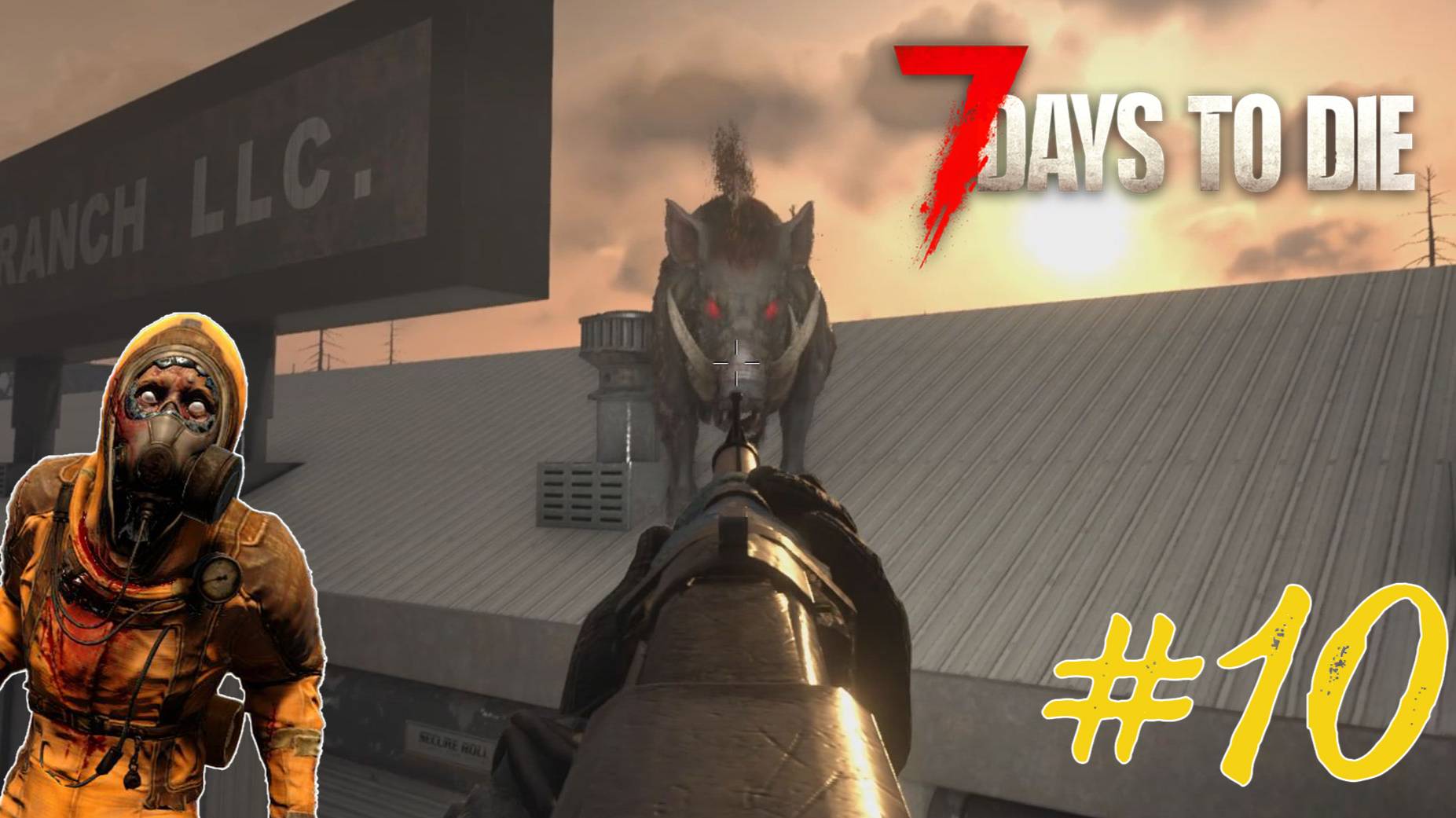 7 Days to Die 2.3 #10  Квесты в сгоревшем лесу и смертельная встреча