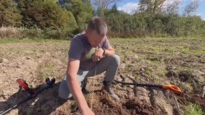 ШОК это поле усыпано монетами !!! мы пришли и просто обалдели от находок!!!